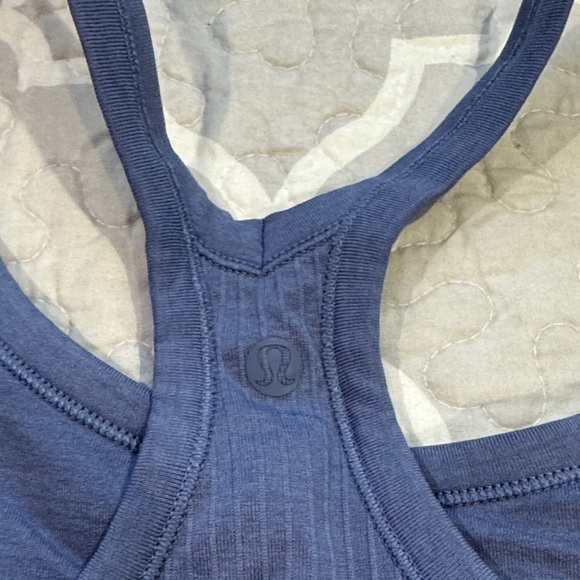 Lululemon Ebb To Street Tank II Oasis Blue - Picture 2 of 5
